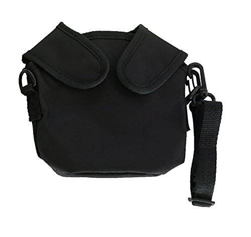 $averPak 2 Pack - Includes 2 Seychelle 38oz ADVANCED Filter Canteens with Canteen Insulator Slings in Black