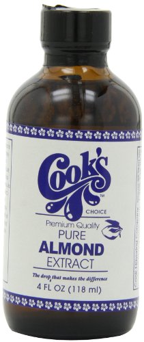 Cooks Almond Extract, 4-Ounce (Pack of 3)