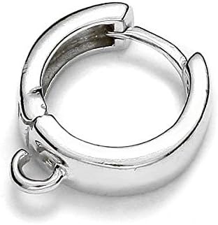 Sterling Silver 15 mm Hoops with Open Loops