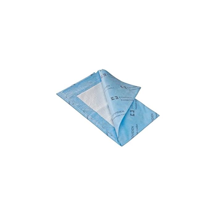 COVIDIEN P3036C Wings Quilted Premium Comfort Underpads, 30" x 36" Size, Blue (Pack of 40)