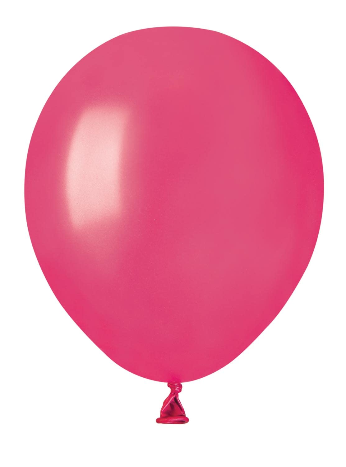 Pack 100 balloons pearly in natural latex Premium Quality A50 (Ø 13cm / 5"), fuchsia pink pearl