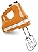 KitchenAid KHM512TG 5-Speed Ultra Power Hand Mixer, Tangerine
