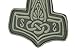 M-Tac Morale Patch Mjölnir - PVC Patches for Vest, Backpacks, Hats - Tactical Military Patch with Hook Fastener Backing