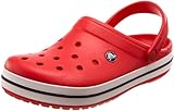 crocs Unisex Crocband Clog, Red, 4 US Men / 6 US Women
