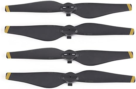 HB Quick-Release Propellers 5332S 5332 for DJI MAVIC AIR (Gold, 2 Pairs)