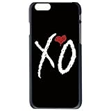 Fashion The Weeknd XO Red Heart Plastic Hard Case Cover Back Skin Protector For Apple iPhone 6G by Alexism Size166