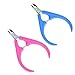 Tinksky Cuticle Nipper 12 Jaw Cutter Clipper for Nail ArtManicure Pedicure (Random Color)