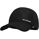MISSION Cooling UPF Performance Hat - Unisex One Size Cap for Workouts, Golf & Running - Sweat & Water Activated Technology