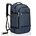 Hynes Eagle Travel Backpack 40L Flight Approved Carry on Backpack Men Large Cabin Weekender Laptop Backpack Women 15.6 inches Blue 2018