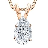 1 14 carat platinum gia certified pear cut diamond pendant necklace luxury collection d e color vs1 vs2 clarity 1 25 ct 18 in gold chain