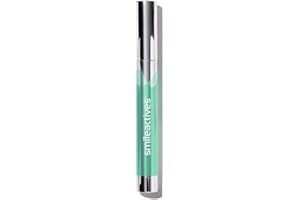 Smileactives Teeth Whitening Pen – Advanced Teeth Whitening Gel Pen w/Hydrogen Peroxide for Whiter Teeth Fast - Spearmint Splash