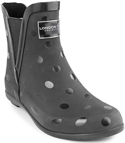 london fog piccadilly rain boots black
