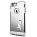 Spigen Tough Armor iPhone 7 Plus/iPhone 8 Plus Case with Extreme Heavy Duty Protection and Air Cushion Technology with Kickstand for Apple iPhone 7 Plus 2016 / iPhone 8 Plus 2017 - Satin Silver