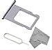 MMOBIEL SIM Card Slot Tray Holder Replacement Compatible with iPhone 6s 2015 - Incl. SIM Pin - Black