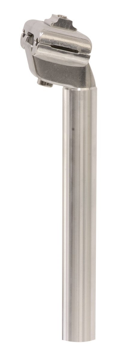 ETC Micro Adjustable Seat Posts, Silver, 27.2 x 400 mm