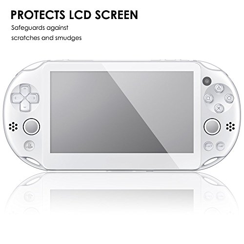 SNNC PlayStation Vita 2000 Screen Protector Anti-Scratch Tempered Glass Film Shield Games Console Joy Con Accessories Case For PSV2000