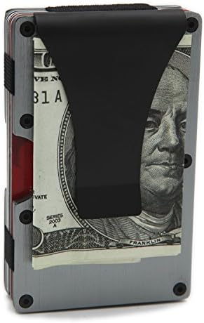 Minimalist Wallet, Slim Wallet & RFID Blocking Front Pocket Wallet, Aluminum Wallet for Men And Women