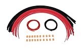Cofufu XT60 Connector 10 Pairs + Heat Shrink Tubing 39.37 Feet (12m) + 12 Gauge Silicone Wire 13 Feet (4m)