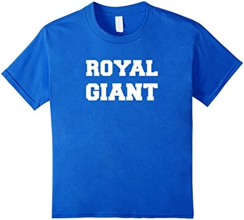 Kids Royal Giant Clash On Shirts 12 Royal Blue