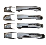 IJeeping Chrome Door Handle Cover sets for Jeep Patriot 2007-2016