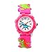 Eleoption Waterproof Kids Watches for Kid Girls Boys Toddlers Watch 3D Cute Cartoon Silicone Wristwatches Time Teacher Gift for Little Kids Boys Girls Children Birthday Gift