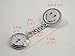 Nurse Pocket Watch with Clip, Smile Face Design, Pack of 5 Colors