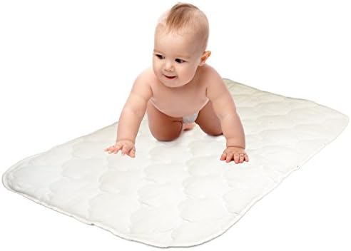 Snoozy Luxury Sateen Cotton Pad, White, 27"x36"