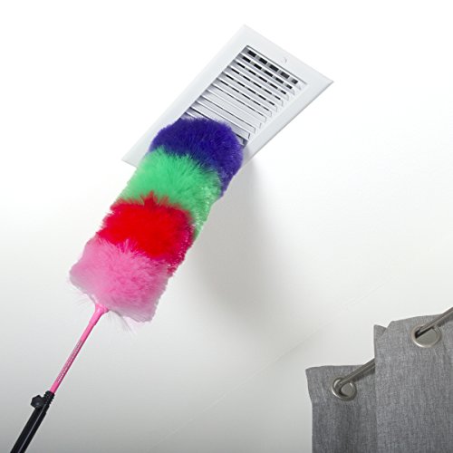 SCC LARGE 27"" Static Duster W Bonus 35"" Extension Pole Electrostatic Feather A 734869043327 eBay