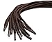 OrthoStep Thick Round Athletic Shoelaces - Shoe and Hiking Boot Laces - 2 Pair Pack - Made in the USA