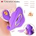 TTLOVe Heating Wearable Panty Vibrator G Spot Clitoral Stimulator Massager with Wireless Remote Control 7 Speed Vibration Silicone USB Rechargeable Vibrating Eggs Whisper Sex Toys for Women