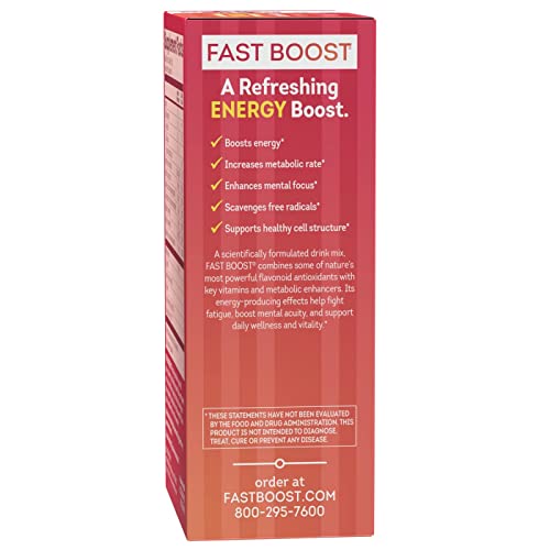 WonderSlim FASTBOOST Energy Drink Mix, Berry (14ct) 3 Box Value Pack