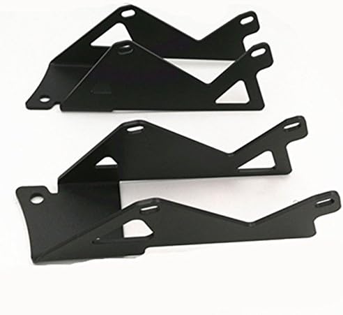 A-pair Light Bar Windshield Mounting Brackets Kit Car Offroad Dual Cube LED Work Light Mount Bracket for Jeep Wrangler
