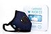 Cambridge Mask Co Pro Anti Pollution N99 Washable Military Grade Respirator with Adjustable Straps - Admiral XL Pro