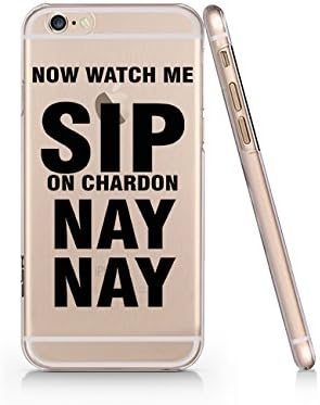 "Now Watch Me SIP on Chardon Nay Nay" Transparent Plastic Phone Case Phone Cover for iphone 5 5s _ SUPERTRAMPshop (VAS616.5sl)