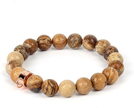 OKIKO Bracelet Mens Womens Chakra Handmade Meditation Gemstone Charm Jewelry Popular Gift Friendship