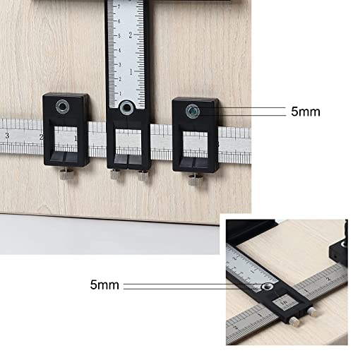 TOOLFLIFE Hardware Pull Jig Template, Drawer Handle Jig Knob
