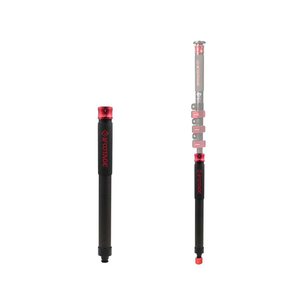 IFOOTAGE 15.7"/40cm Cobra 2 Extension Tube C40 Extension Pole for Camera Monopod,Suiitable for Cobra 3 Monopod,C180F-P,C180F,A180F,A180T — image 1