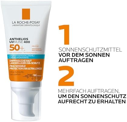 Anthelios Hydratisierende Sonnencreme Gesicht LSF 50+, 50 ml