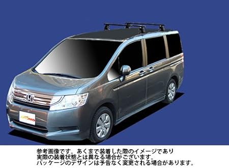 Amazon システムキャリア ステップワゴン 型式 Rk1 Rk2 Rk3 Rk4 Rk5 Rk6 Rk7 ベースキット ベースキャリア 1台分 タフレック Tufreq Vb8 Ffa1 Ts1 ルーフキャリアアクセサリ 車 バイク
