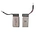 2pcs 3.7V 350mAh Rechargeable Li-Po Battery for WOBOX W11 RC Quadcopter Battery