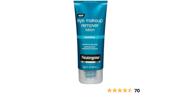 neutrogena hydrating eye makeup remover lotion