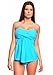 Women`s Figure Optimizer Push Up Tankini with Panties two pieces 1133-f4589