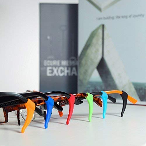 image for Deruicent 12 Pairs Kids & Adults Silicone Sport Glasses Straps Premium