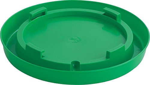 Little Giant Plastic Nesting-Style Poultry Waterer Base, 1-Gallon, Lime Green