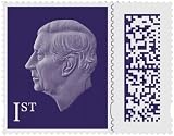 Royal Mail 50 x 1st Class Barcoded Stamps Plum Purple 100g Max view 6