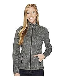 Spyder - Chaqueta para mujer (talla grande), diseño de rayas