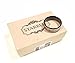 Starbell May The Force be with You Aurebesh Jedi Tungsten Carbide Men's Ring
