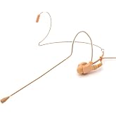 THOR AV Hammer SE-9 Headset Microphone (HIROSE4 - Compatible with Audio-Technica Except AT32xx, Tan)