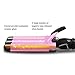 Hair Straightener, PrettyQueen Hair Ceramic Iron Straightening Brush Electric Hot Tools for Smooth Silk Hair Styling Comb, Black