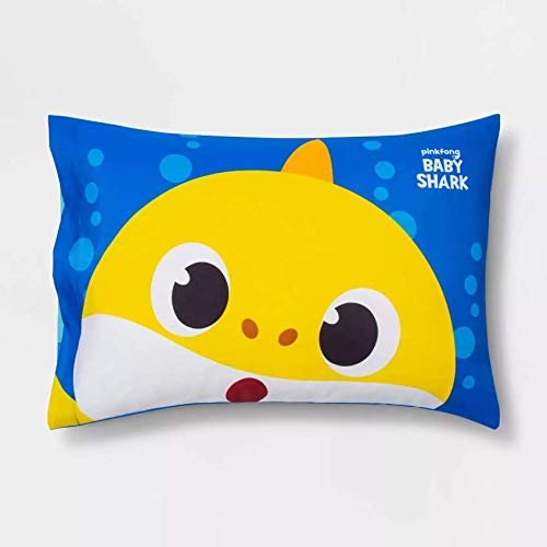 Baby Shark Close Up Pillowcase